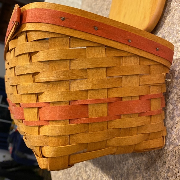 Vintage Longaberger Mother’s Day Vanity 1996 Basket, Protector Set and Lid USA - Picture 13 of 17